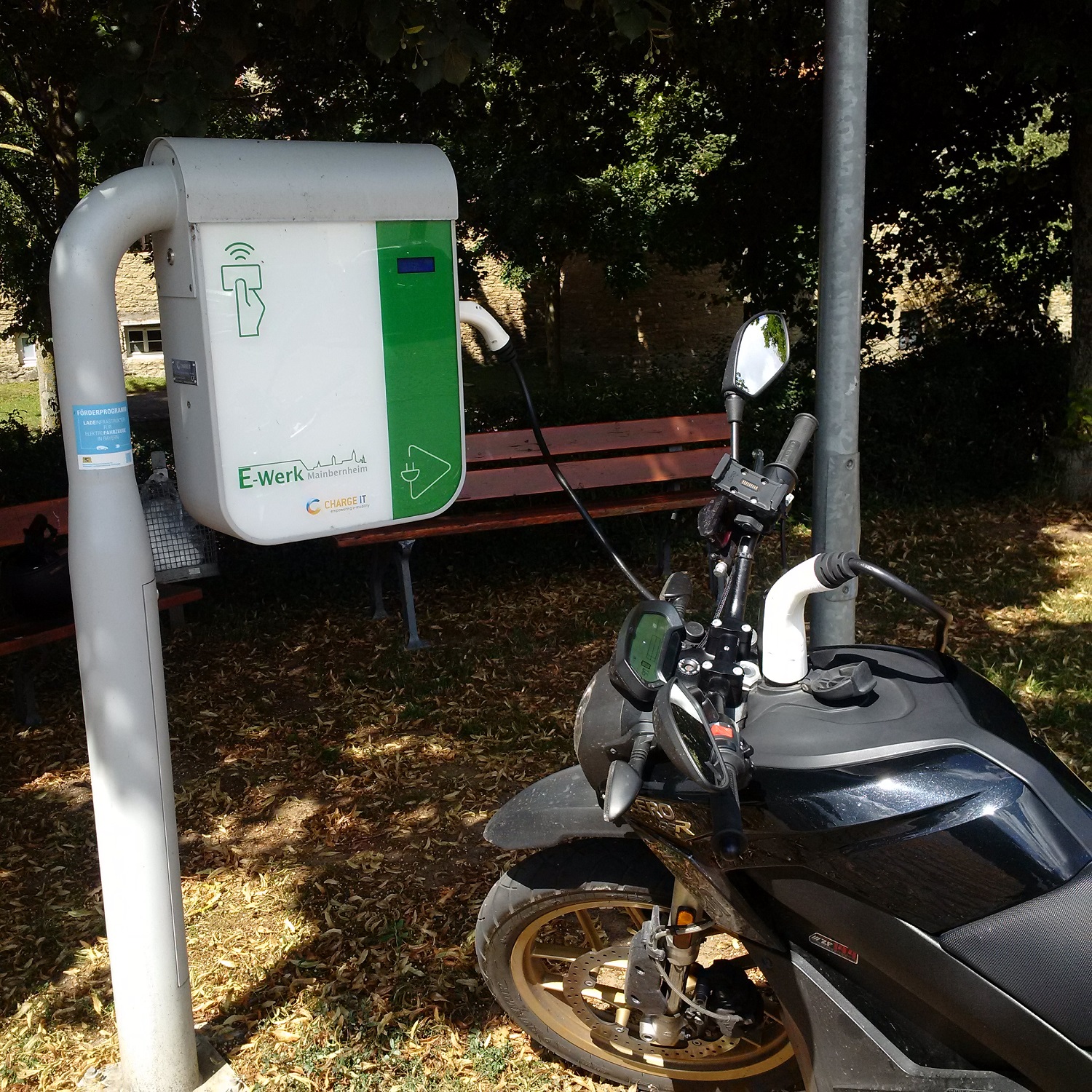 Ladesäule Motorrad Ladesäule_Motorrad